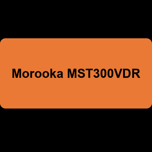 Morooka MST300VDR